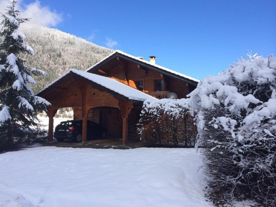 Chalet Olimon Saint-Jean-dʼAulps Dış mekan fotoğraf